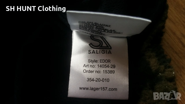 SALIGIA POLAR Fleece Jacket размер L за лов риболов поларено яке - 2656, снимка 14 - Екипировка - 54646044