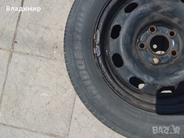 Продавам джанти с гуми за Фолксваген Голф 4 14цола, снимка 4 - Гуми и джанти - 55267110