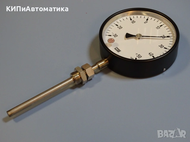 биметален термометър WEC 4375R-150 Ø160 mm G1/2 -30/+50°C L-150mm