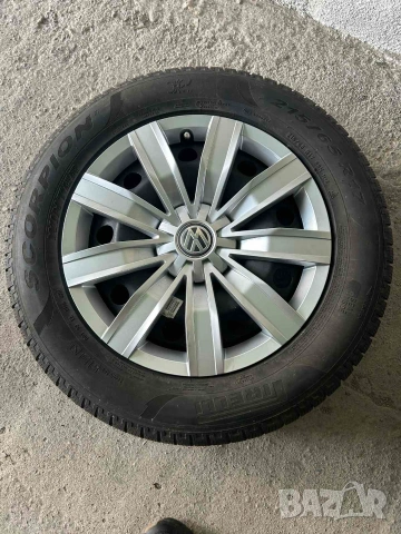 Джанти със зимни гуми за VW Tiguan 17'/ Оригинални тасове