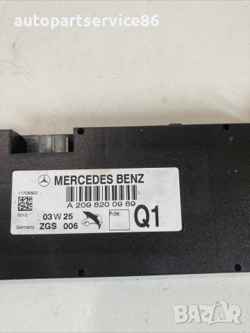 Антенен усилвател за Mercedes CLK W209 CLK320 (2005) A2098200989, снимка 2 - Части - 55239738