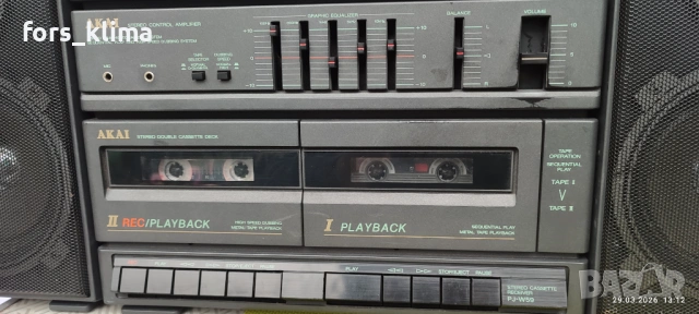 Akai Pj W59 Japan, снимка 4 - Радиокасетофони, транзистори - 54013899