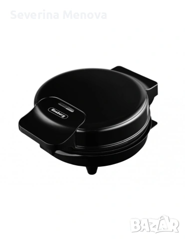 Гофретник за Bubble Waffle Rosberg, 1000W, Черен, 2 ГОДИНИ ГАРАНЦИЯ, снимка 2 - Гофретници - 54675469