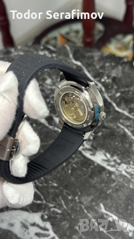 Мъжки часовник Patek Philippe Aquanaut Black Dial Rubber, снимка 6 - Луксозни - 55266670