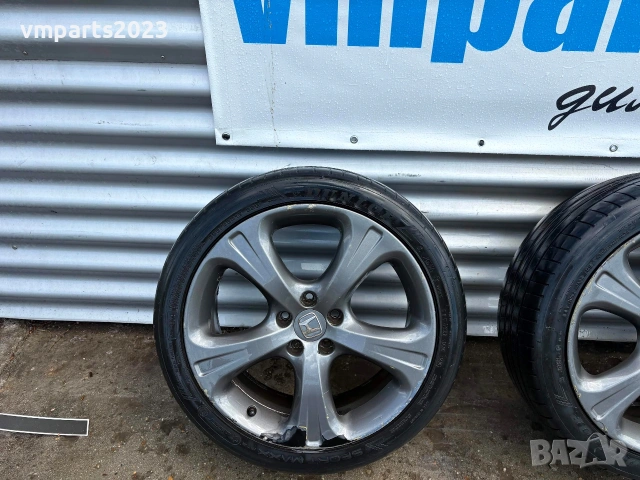 19 цолови джанти Honda 5х114.3 ет 50 , снимка 5 - Гуми и джанти - 54598444