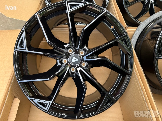 4 бр. чисто нови алуминиеви джанти Alutec 22 цола 5x112, централен отвор 66.5, ET41.5, 9.5J, снимка 6 - Гуми и джанти - 55145262