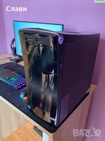 Геймърски компютър Acer Aspire AMD 8x3,30GHz, NVIDIA GTX 750Ti, SSD, Windows 11, снимка 7 - Геймърски - 54016745