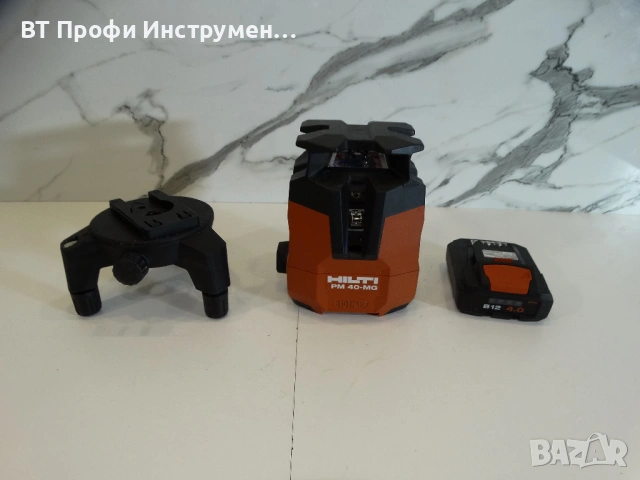Hilti PM 40 MG - Мултилинеен лазер с зелен лъч, снимка 2 - Измервателни инструменти - 54437761