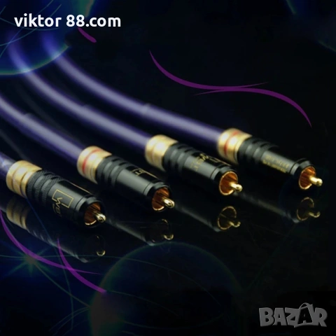 RCA Interconnect Аudio Cable – №22, снимка 5 - Други - 54984993
