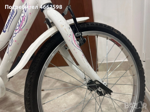 Детски велосипед Ferrini Camila 20 цола, снимка 6 - Велосипеди - 54633256