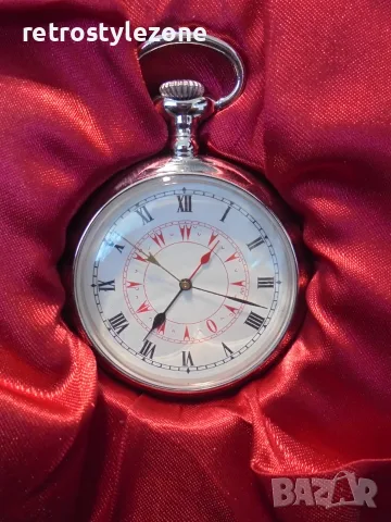 № 8725  Джобен часовник – работещ, класически дизайн  , снимка 5 - Джобни - 55647434