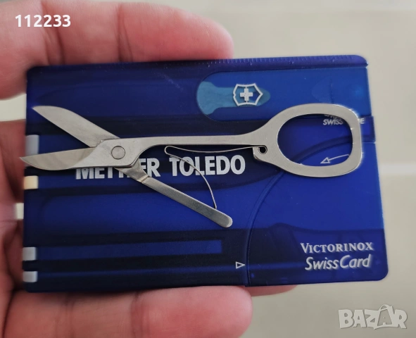 Victorinox Swiss Card, снимка 4 - Ножове - 54589017
