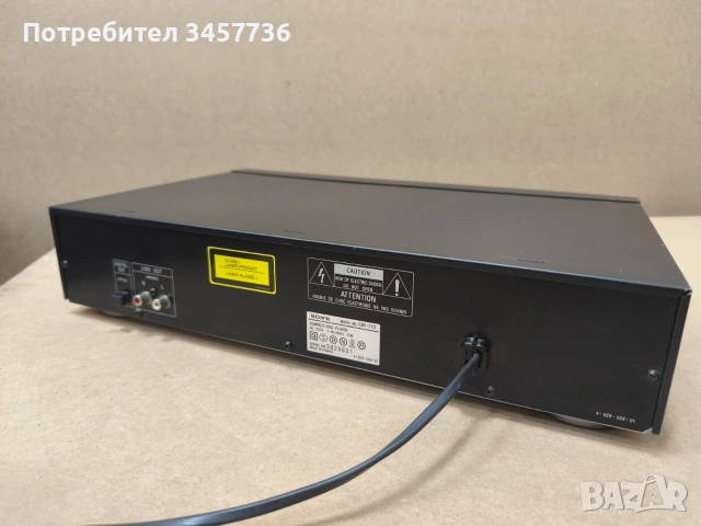 Cd Player Sony CDP-770, снимка 10 - Декове - 55107883