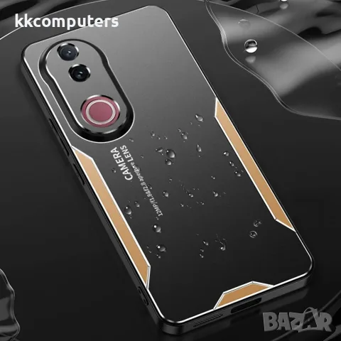 Калъф за vivo V50 5G – Алуминиева сплав, TPU, PC, Защита на обектива, 4 цвята, снимка 6 - Калъфи, кейсове - 55378252
