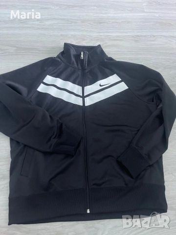 Nike Athletic Dept спортно горнище с цип XL черно