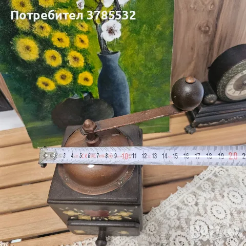 Мелница за кафе, снимка 4 - Антикварни и старинни предмети - 55497197