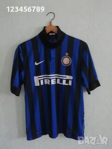 Inter Milan Forlan Nike оригинална тениска фланелка Форлан Интер Милан екип , снимка 2 - Тениски - 52190607