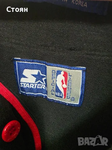 Ретро блуза Chicago Bulls Starter, снимка 5 - Спортни дрехи, екипи - 55581851