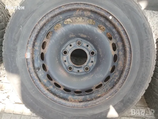 Оригинални железни джанти за BMW 15" 5x120 – 4 бр., снимка 5 - Гуми и джанти - 52181299