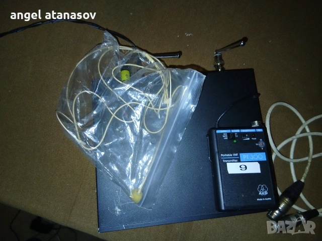Продавам безжичен микрофон AKG ,тип headset , снимка 4 - Микрофони - 54640403