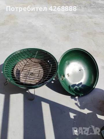 Грил-барбекю Easy Camp Adventure Grill Green , снимка 3 - Съдове за готвене - 55372383