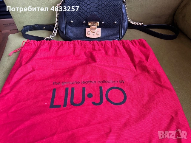 Оригинална чанта на Liu Jo със торбичка запазена почни не е носена, снимка 2 - Чанти - 54615770