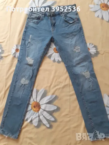 14 чифта мъжки маркови дънки, размерМ 32/33 като нови !! Модела е skinny, ластичен по тялото !!!, снимка 12 - Дънки - 55572058