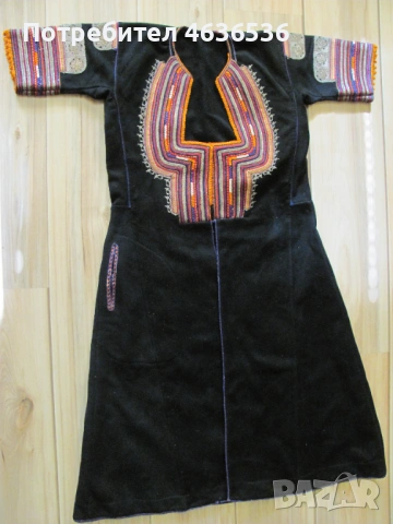 19век женска носия ,златна сърма, снимка 4 - Антикварни и старинни предмети - 54040028