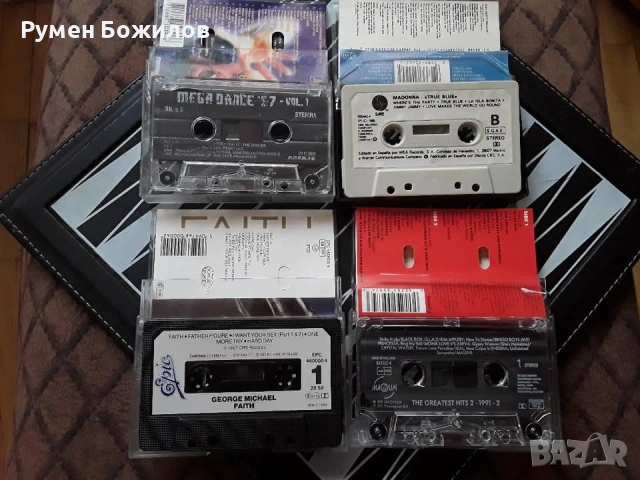 10 оригинални касети в много добро състояние, снимка 3 - Аудио касети - 55074353