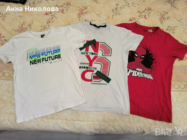 Тениски за момче ръст 146-152, снимка 5 - Детски тениски и потници - 54665544