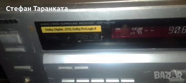 усилвател със радио тунер, Kenwood , снимка 2 - Ресийвъри, усилватели, смесителни пултове - 54564406