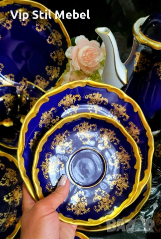Колекционерски сервиз Lichte Porzellan, Thüringen , снимка 13 - Сервизи - 54385221