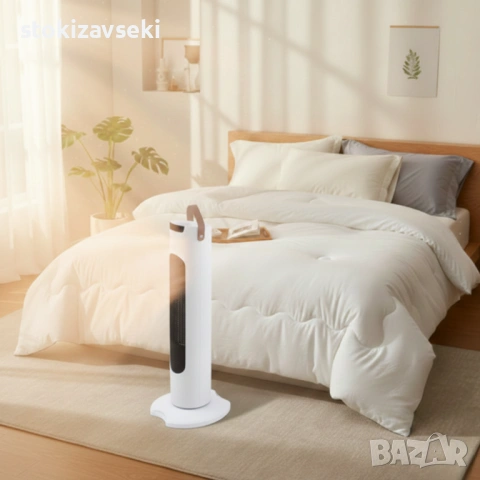 Вентилаторна печка 2 в 1 за бързо и равномерно отопление + целогодишен олекотен юрган за спокоен сън, снимка 5 - Отоплителни печки - 54088831