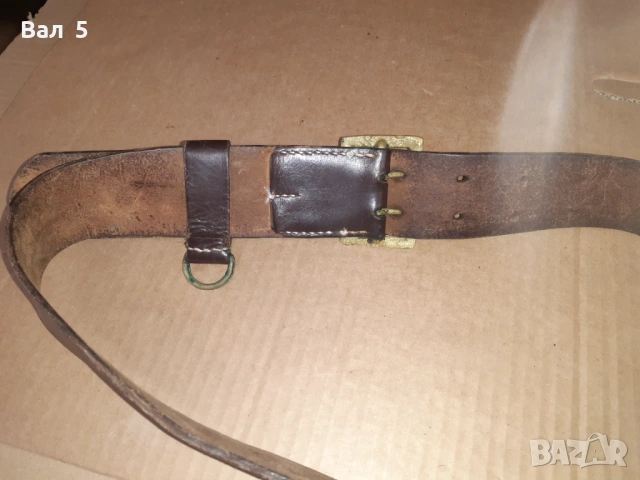 Стар военен строеви офицерски колан , униформа, снимка 5 - Антикварни и старинни предмети - 54268909