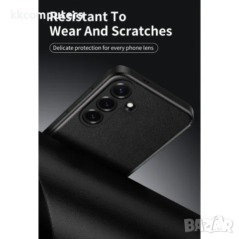 За Samsung Galaxy A57 5G Smart View Кожен Калъф с Прозорец, NFC Активиране и Скрийн Протектор – 4 цв, снимка 5 - Калъфи, кейсове - 55611417