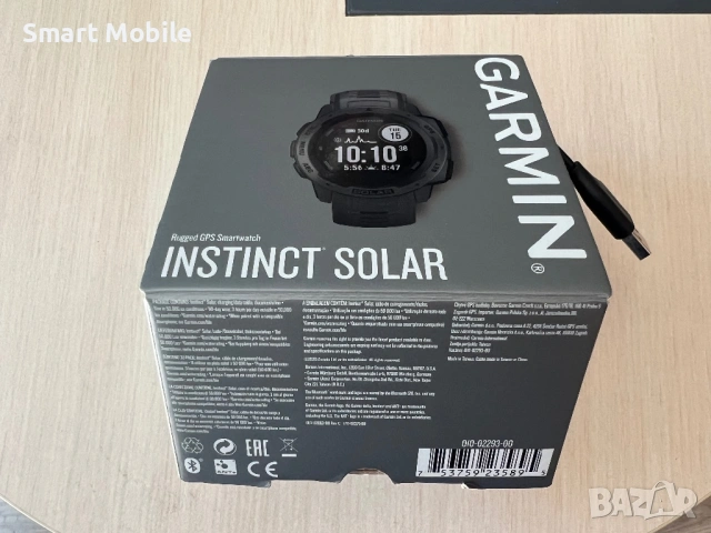 Garmin Instinct Solar, снимка 4 - Смарт часовници - 54719323