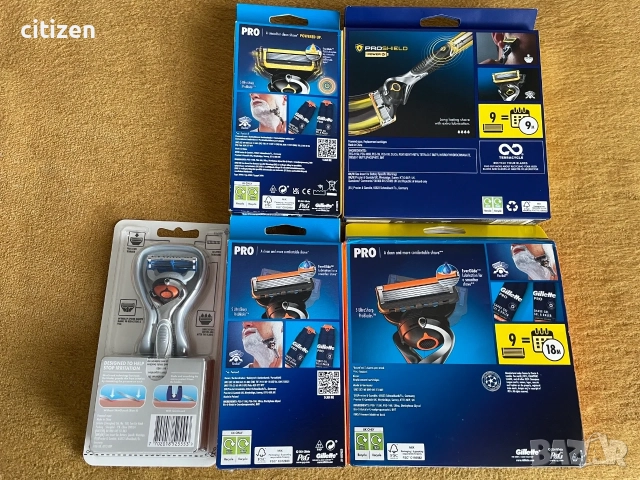 Gillette Labs Heated Razor, fusion ProGlide ,Proshield Power, снимка 9 - Мъжка козметика - 20077273