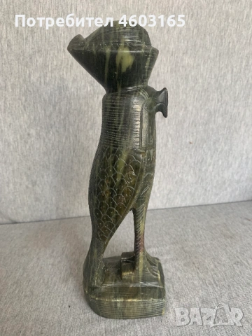 египетска статуя на бога Хор, снимка 9 - Антикварни и старинни предмети - 54174421