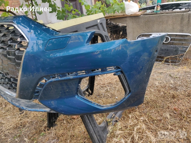 Предна Броня с Решетка Оригинална за Audi A3 S-Line 2021 -2023 г., снимка 11 - Части - 54216177