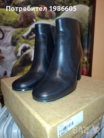 Дамски боти от естествена кожа Sessun, Made in Portugal, 36 номер, снимка 2 - Дамски боти - 54150708