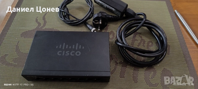  SWITCH / СУИЧ /  CISCO модел: SG110D-08, снимка 4 - Суичове - 54917145