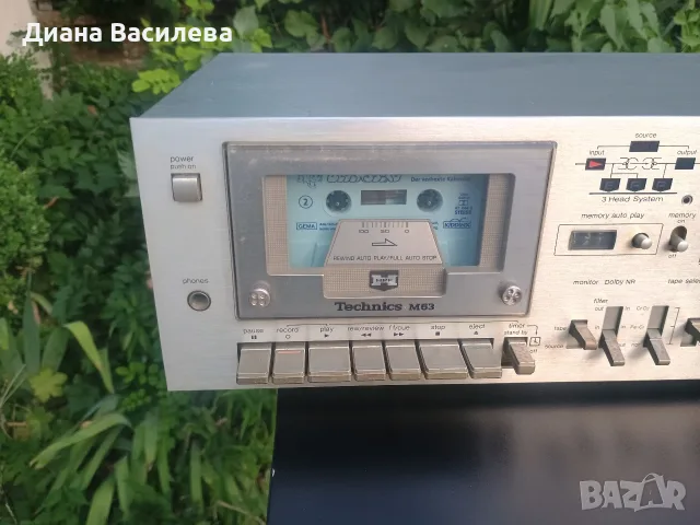 Technics RSM63 3 Head Cassette deck, снимка 2 - Декове - 55291840