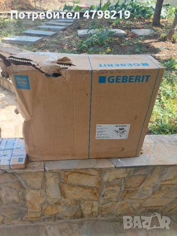 Тоалетна структура за вграждане GEBERIT