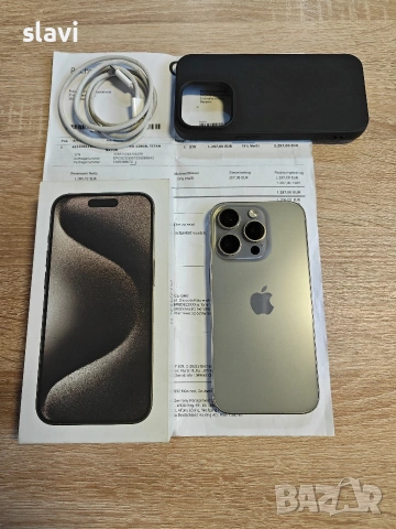 iPhone 15 Pro 128GB Батерия 85%, снимка 2 - Apple iPhone - 54280037