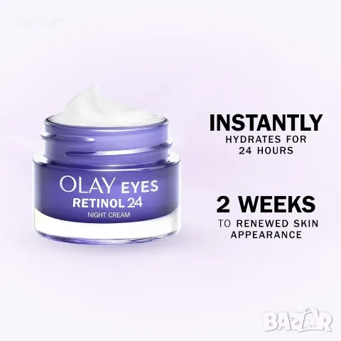 Нощен крем Olay Retinol 24 50 мл + крем за очи 15 мл, снимка 4 - Козметика за лице - 55517178
