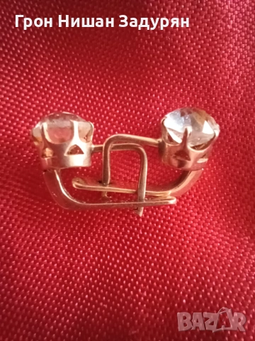 Продавам  златни  обеци руско злато , снимка 7 - Обеци - 54336581