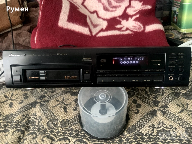 CD Player Pioneer - 6 disks