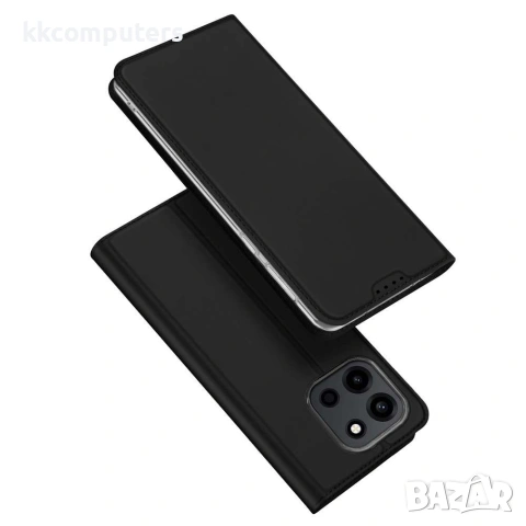 DUX DUCIS Skin Pro за OnePlus Nord 6 5G Кожен Калъф Тефтер със Стойка, Слот за Карта и Скрийн Протек
