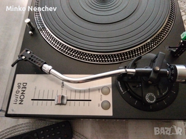 Грамофон Denon DP-DJ101 – Direct Drive (Директно задвижване) / Кварцов, снимка 6 - Тонколони - 50520764