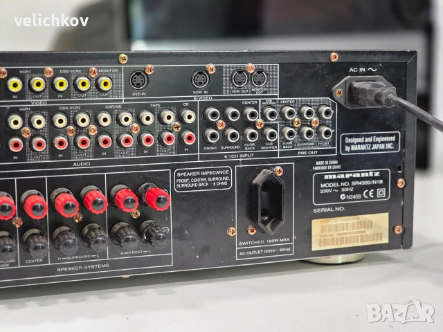 🔥 ЗА РЕМОНТ ИЛИ ЧАСТИ! 6.1 Ресивър Marantz SR4300 🇯🇵🛠️, снимка 8 - Ресийвъри, усилватели, смесителни пултове - 55019304